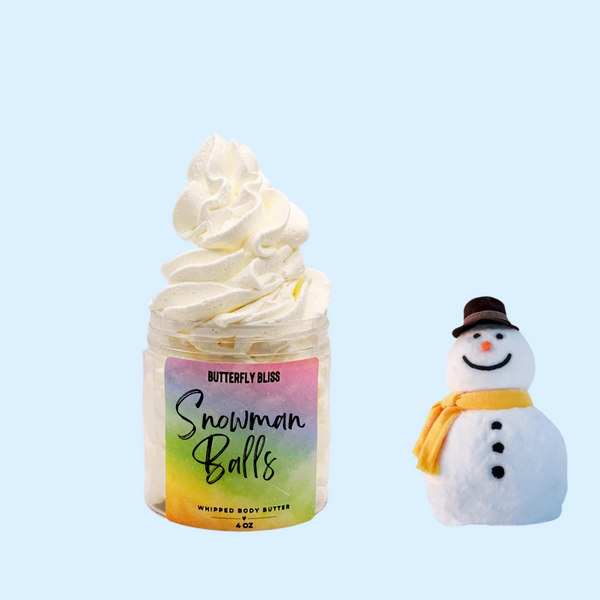 Snowman Balls Body Butter