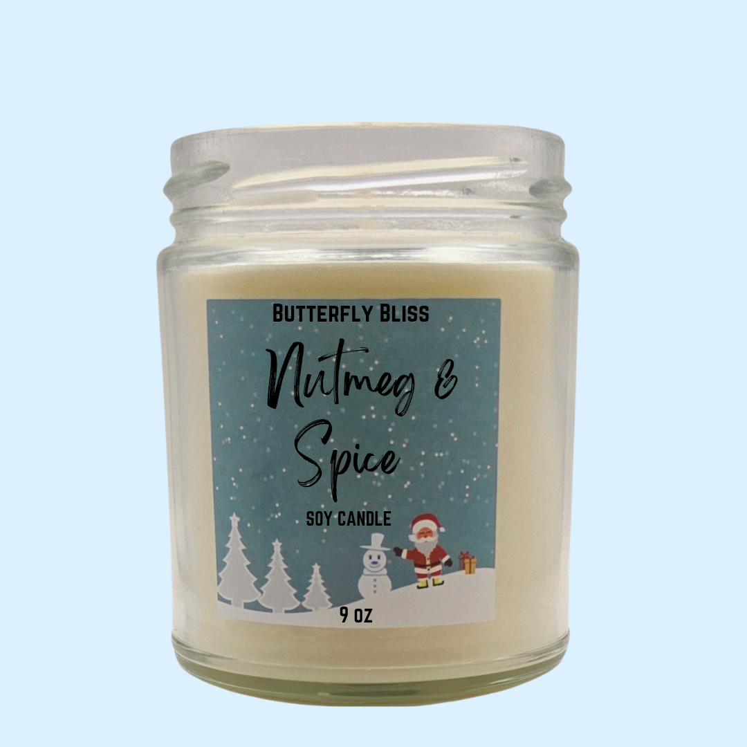 Nutmeg and Spice Soy Candle