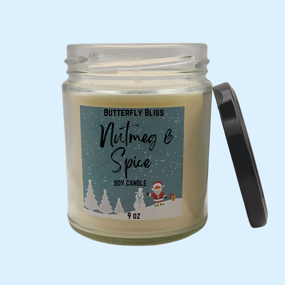 Nutmeg and Spice Soy Candle