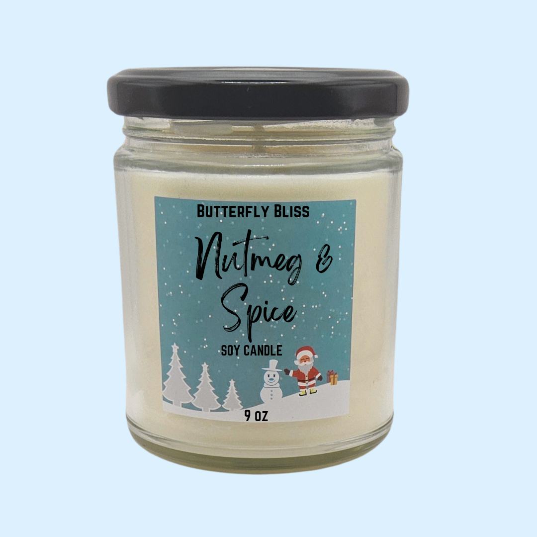 Nutmeg and Spice Soy Candle