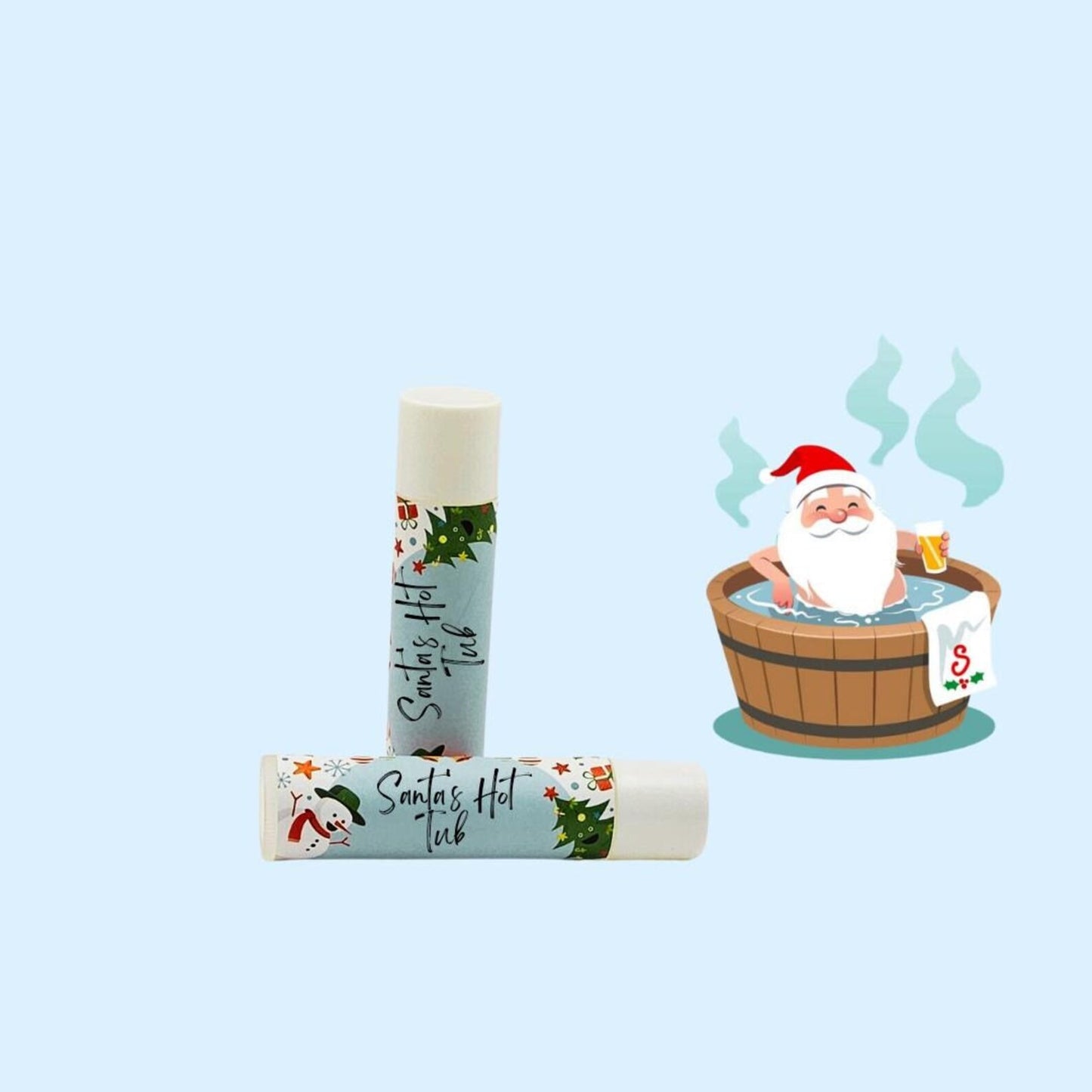 Santa's Hot Tub Lip Balm