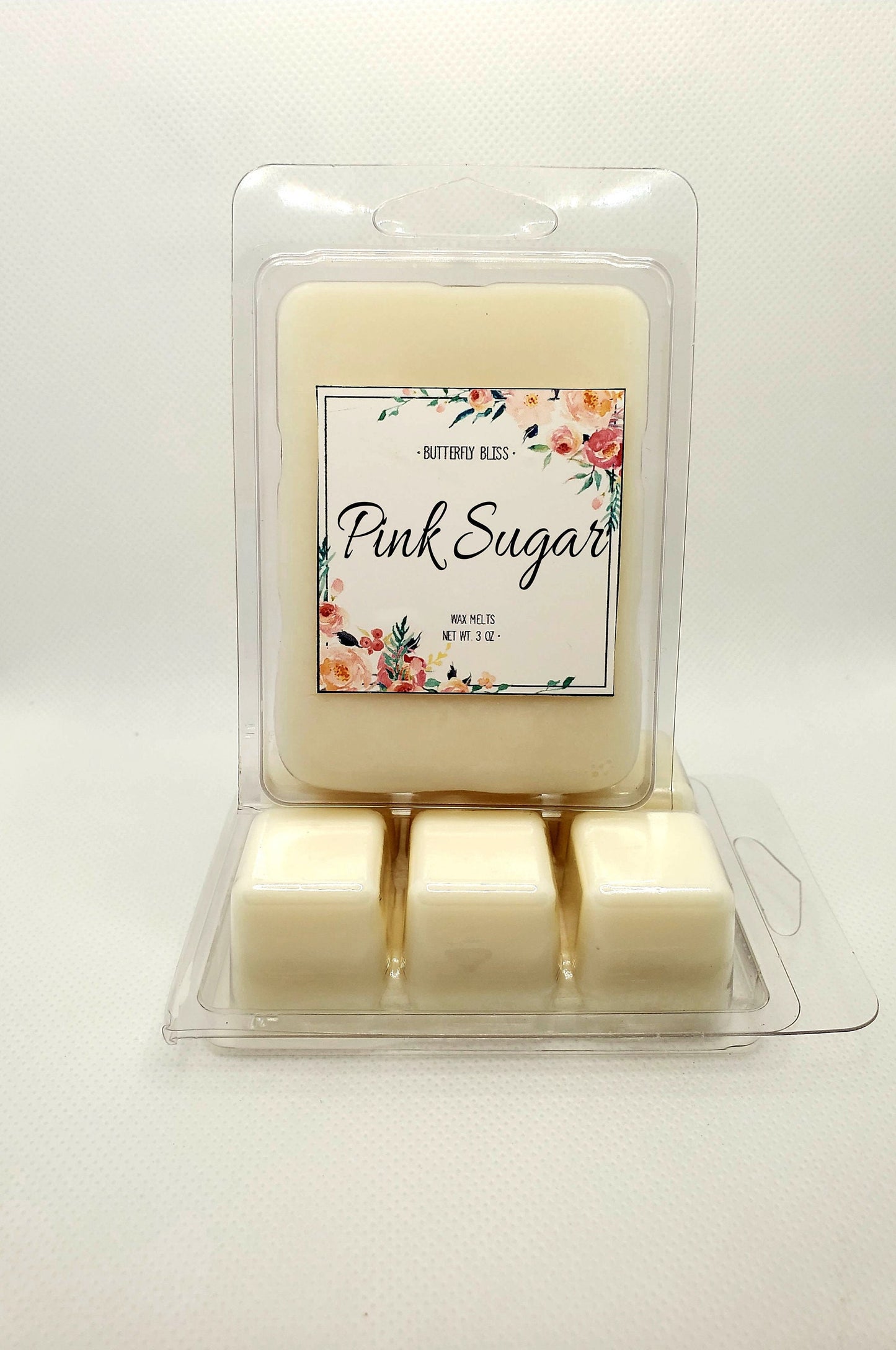 Pink Sugar Wax Melts | Cotton Candy Scented Wax Melt | Candy Wax Melts | Pink Sugar | Sugar Scented Clamshells | Cheap Valentines Gift