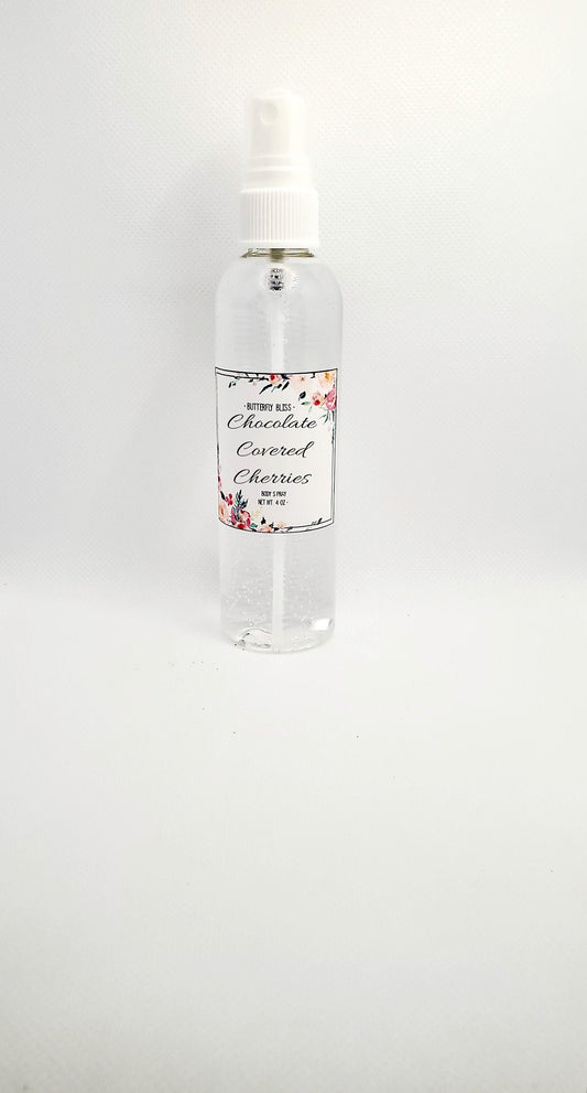 Chocolate Scented Body Spray | Cherry Body Mist | Sweet Smelling Spray | Chocolate Covered Cherries Body Mist | Best Friend Gifts | Spray