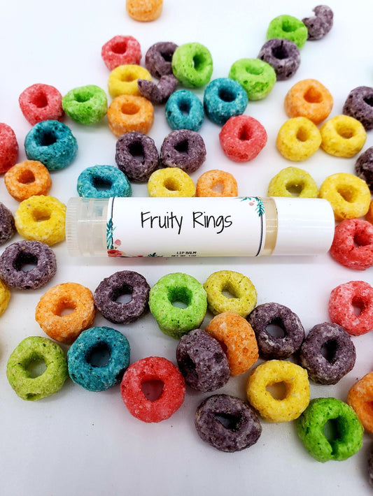 Fruit Loops Lip Balm | beeswax lip balm | cereal lip balm | fruit lip balm | dry lips Lip balm | organic lip balm | lip balms | kids balm