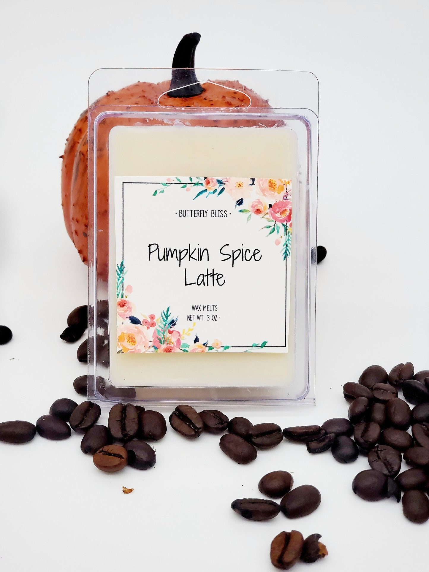 Pumpkin Spice Latte Wax Melts | Pumpkin Spice Scented Wax Melt | Coffee Scented Wax Melts | Wax Melt Latte Scented | Coffee candle melts