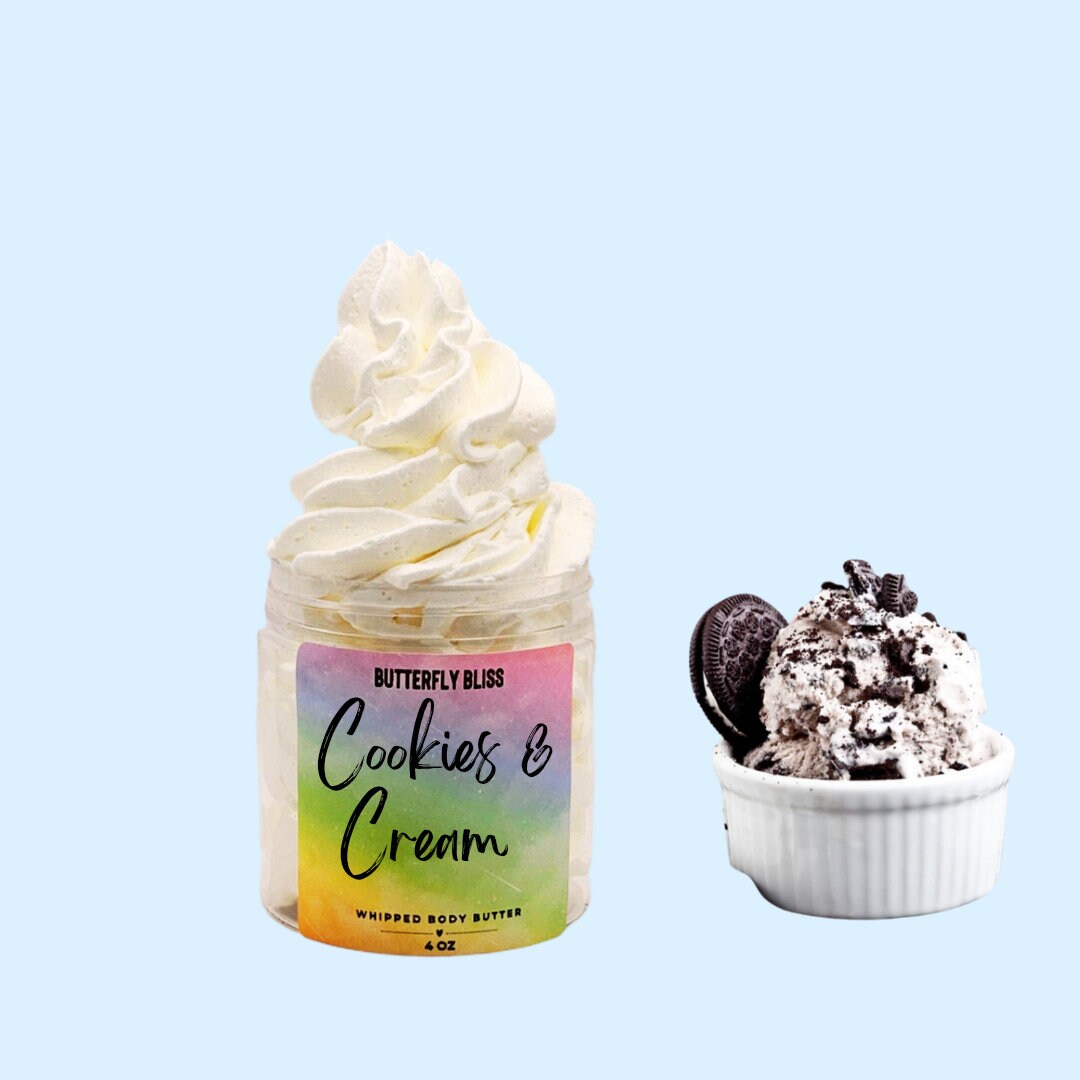 Cookies and Cream Body Butter | Cookies and Cream | Cookie Body Butter | Cookie Scented | Vanilla Body Butter | Cream Body Butter | Cookies