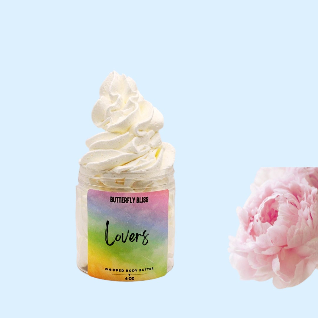 Lovers Fruity Scented hand and body cream best seller all natural organic gift for friend or partner