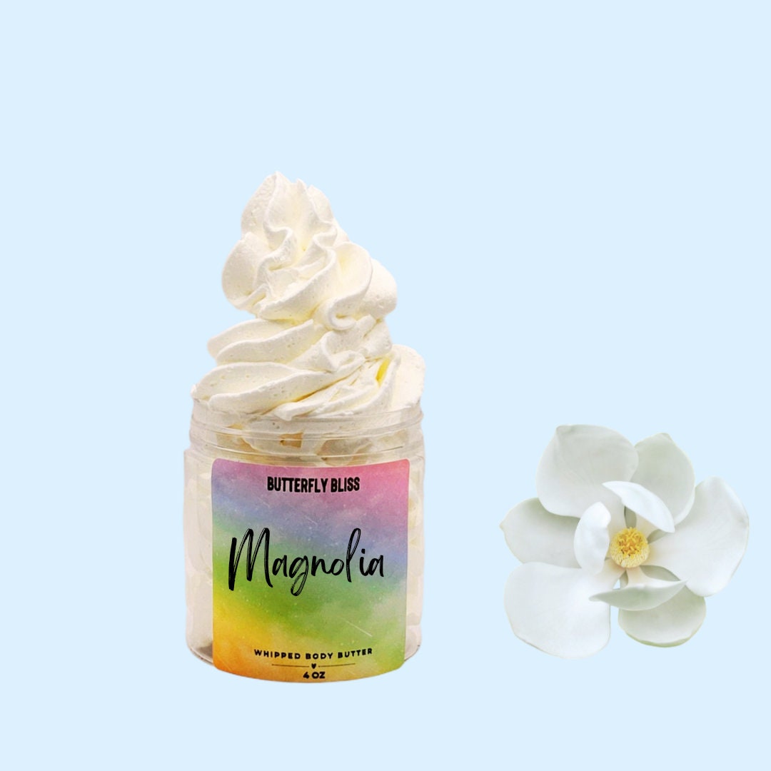 Magnolia party favors | floral party favors | floral gift ideas | magnolia gift ideas | all natural floral scented lotion | Moisturizing