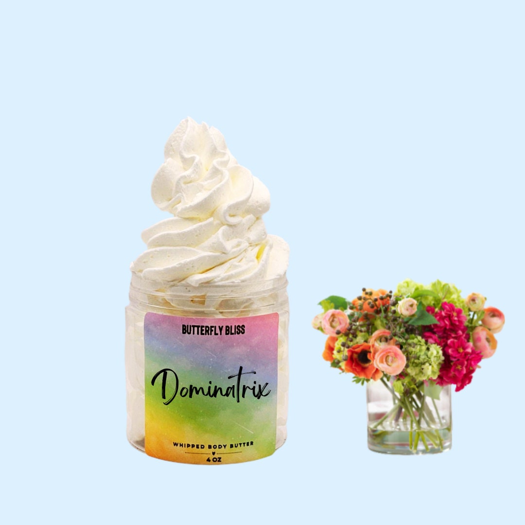 Cute and Unique Valentines Day Gifts for her All Natural Fruit and Vanilla Scented Body Bliss Butter Cream for super dry skin