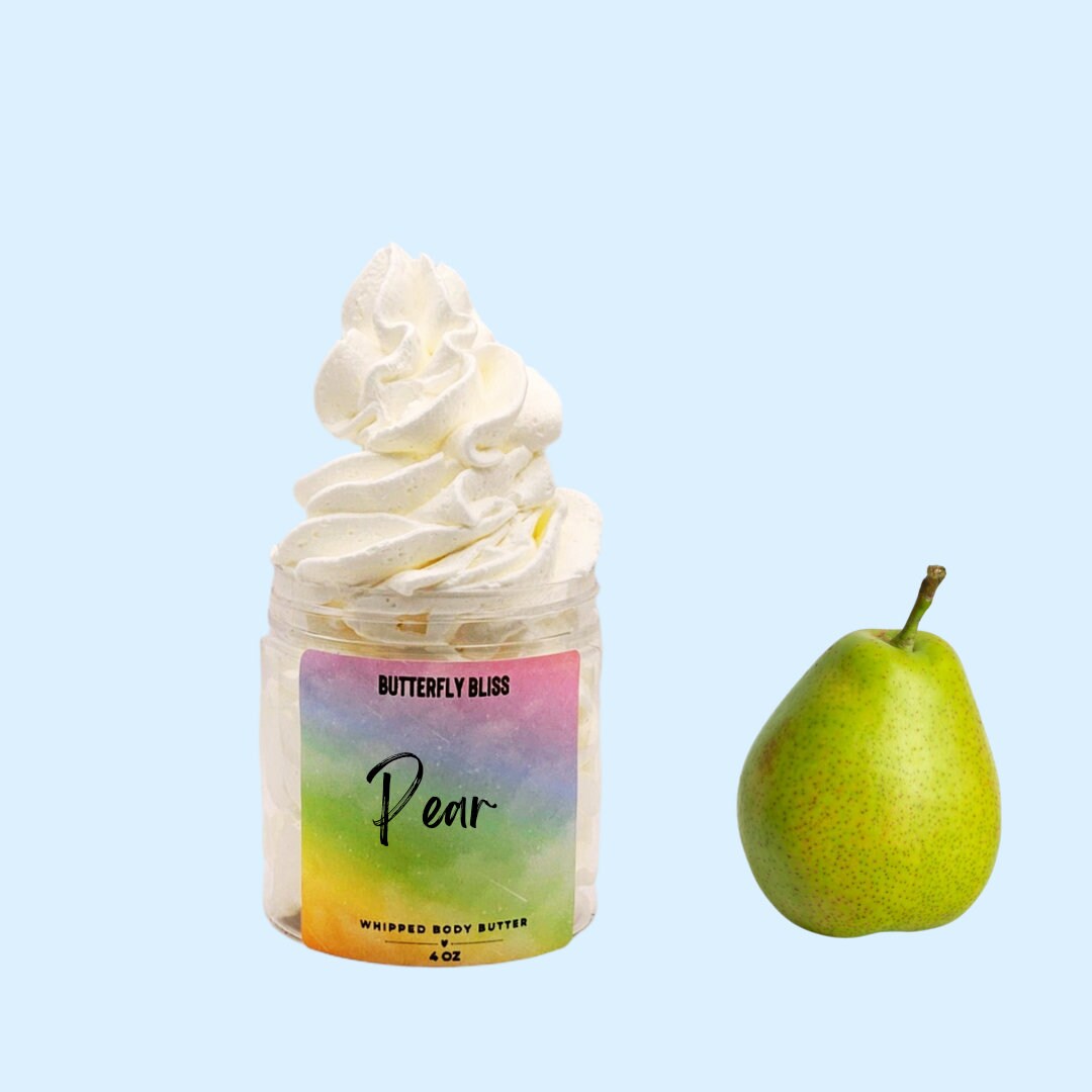 Whipped Body Butter | Body Butter Lotion | Pear Whipped Body Butter | Body Lotion | Whipped lotion | Natural Body Butter | Hand cream