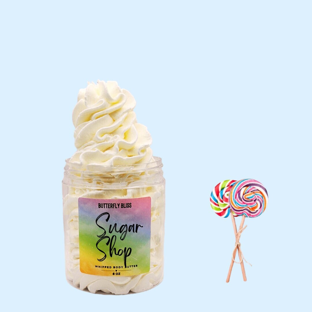 Handmade body butter |candy body butter | whipped thick lotion | lotion for dry itchy skin | body lotion for kids | teen gift idea | lotion