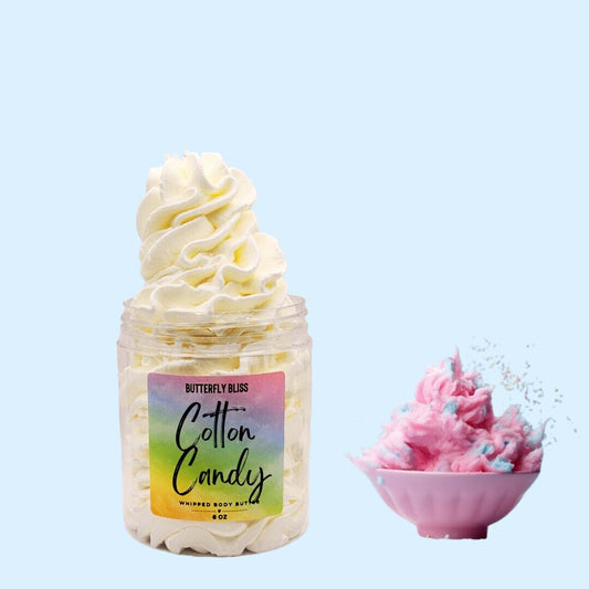 Whipped Body Butter | Cotton Candy Whipped Lotion | Lotion | Natural Body Butter | Hand Cream | Body Lotion | Body Butter Lotion | candy