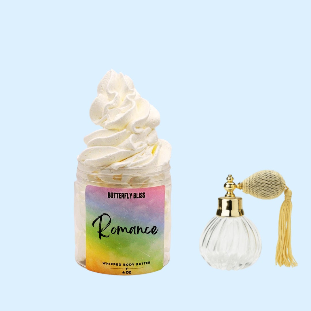 Romance Body Butter | Romance Lotion | Romantic Gift Idea | Sandalwood Body Butter  | Floral Lotion | Musk Lotion | Thick Body Butter