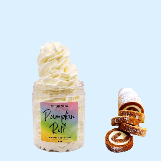 Whipped Body Butter Pumpkin Roll | Whipped Lotion | Skin Care | Body Lotion | Body Frosting | Dessert | Bridal Shower | Wedding Favors