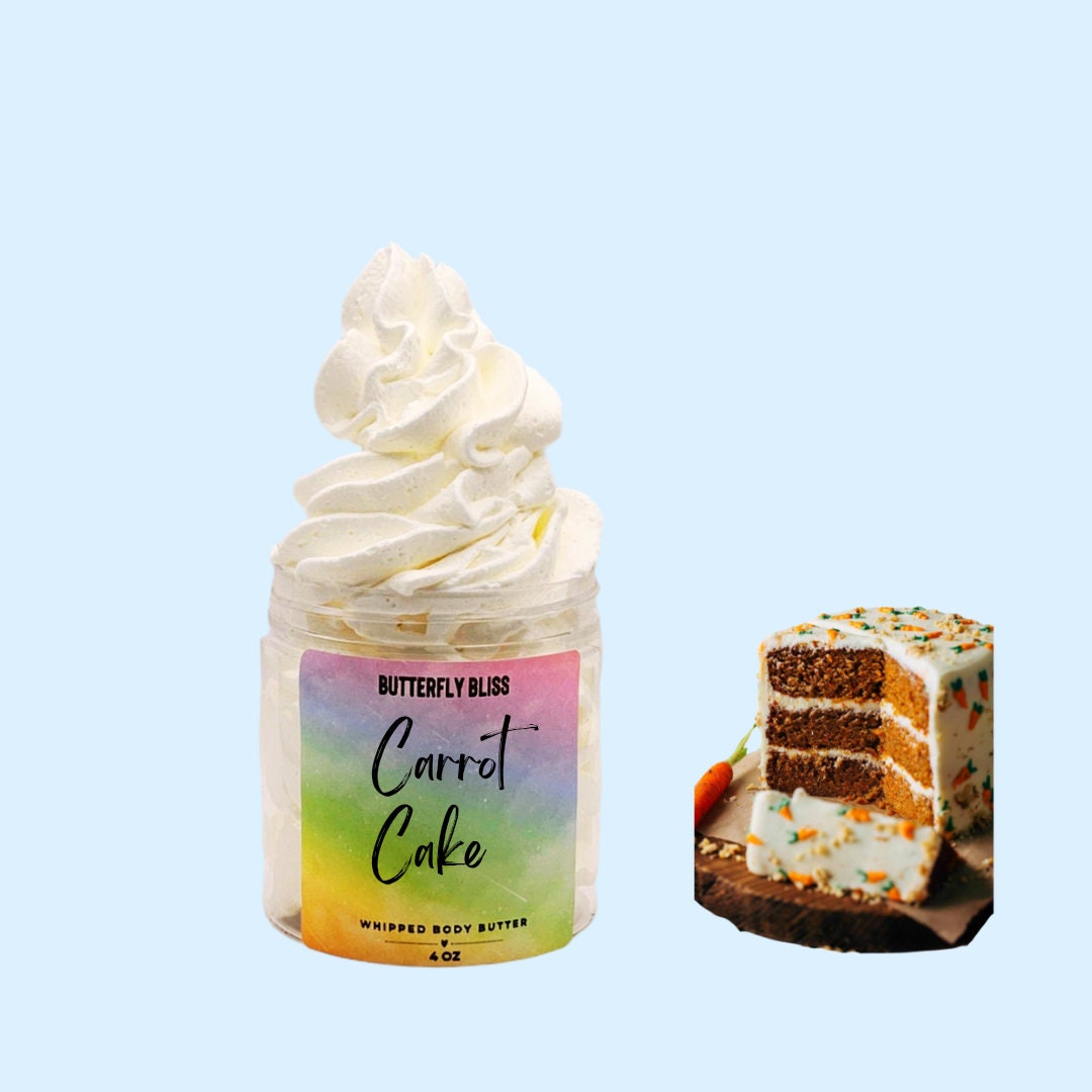Cake Body Butter | Carrot Cake Body Butter | Dessert Scented Body Butter | Sweet Body Butter | Bakery Scented Lotion | Bakery Lotion | Cake
