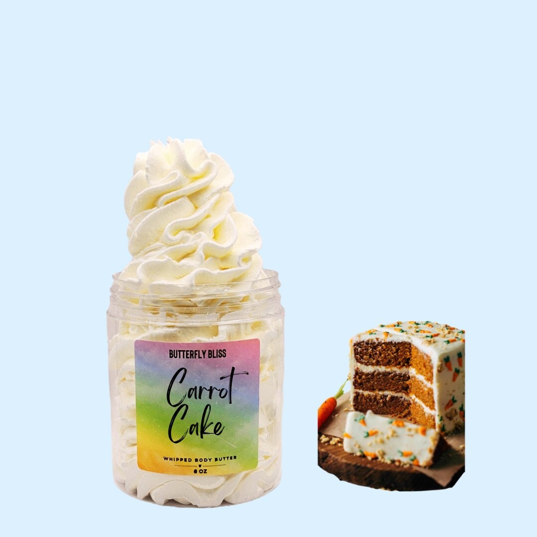 Cake Body Butter | Carrot Cake Body Butter | Dessert Scented Body Butter | Sweet Body Butter | Bakery Scented Lotion | Bakery Lotion | Cake