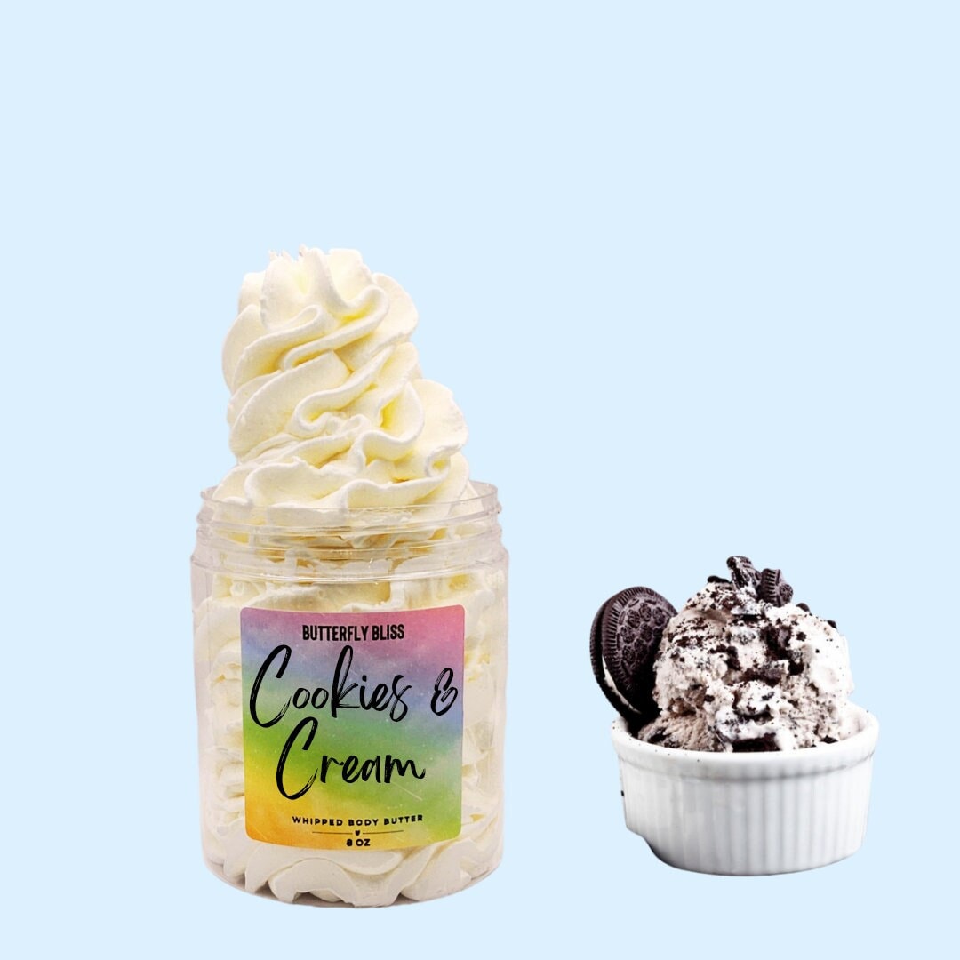 Cookies and Cream Body Butter | Cookies and Cream | Cookie Body Butter | Cookie Scented | Vanilla Body Butter | Cream Body Butter | Cookies
