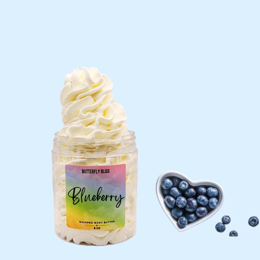 whipped body cream | whipped body frosting | whipped body butter vegan | body butter organic | blueberry body butter | body butter lotion