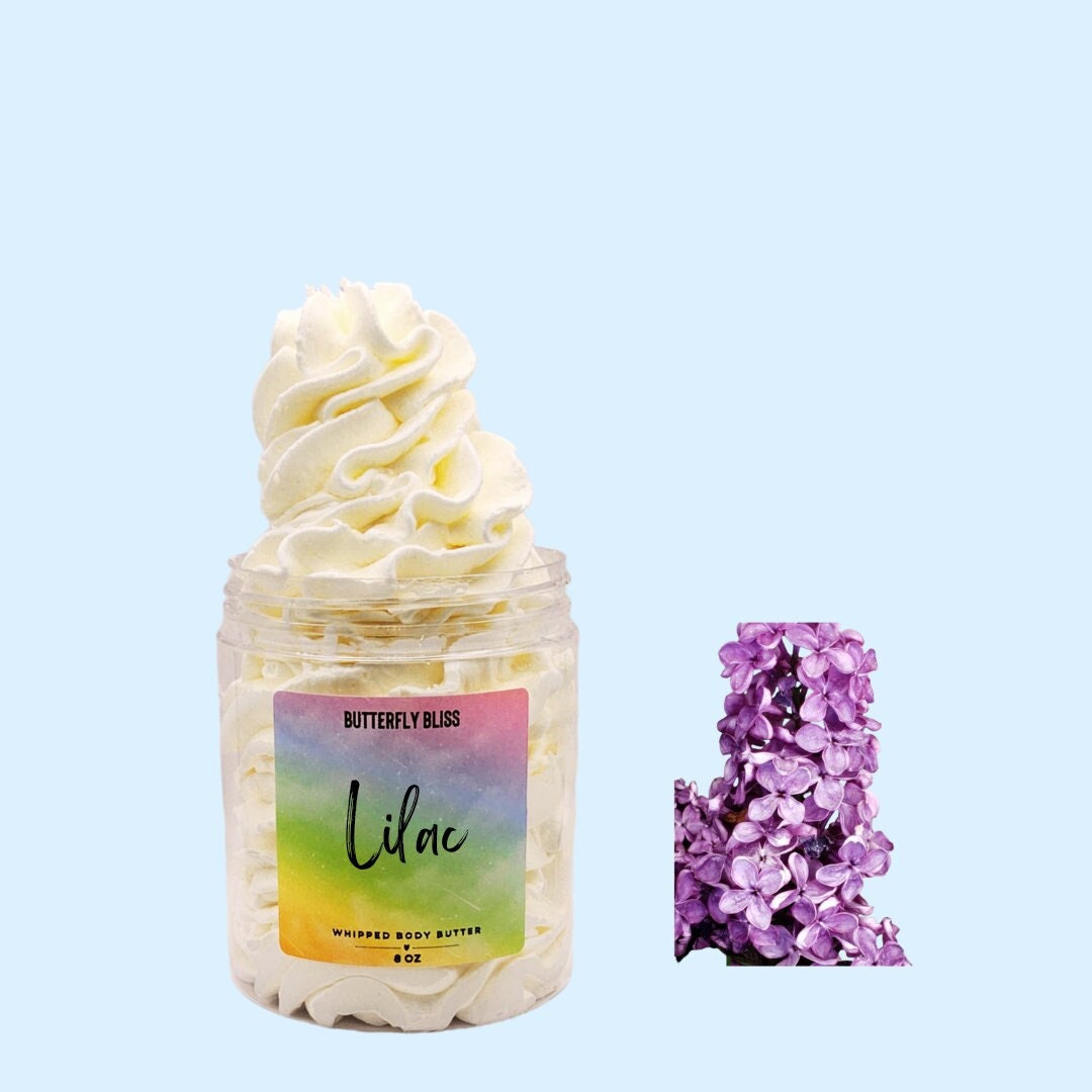 Moisturizing Lotion | Violet Whipped Body Butter | Violet Lotion | paraben free | Shea Body Butter | Natural Body Butter | homemade lotion