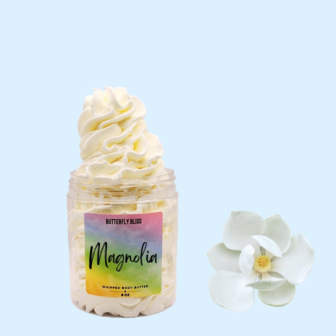 Magnolia party favors | floral party favors | floral gift ideas | magnolia gift ideas | all natural floral scented lotion | Moisturizing