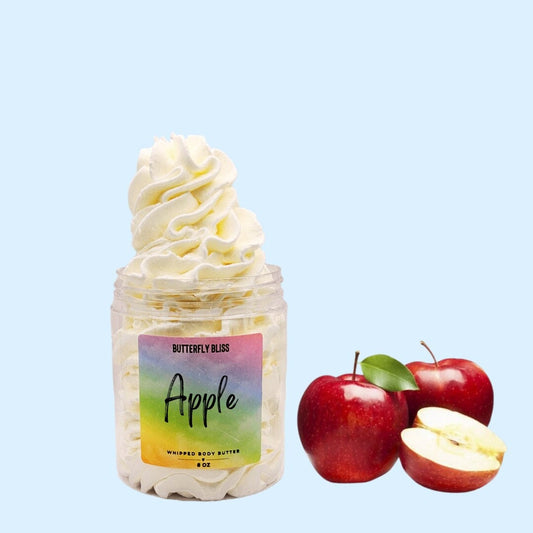 whipped body butter | apple body butter | body butter | natural | whipped shea butter | shea butter lotion | moisturizing lotion | lotion