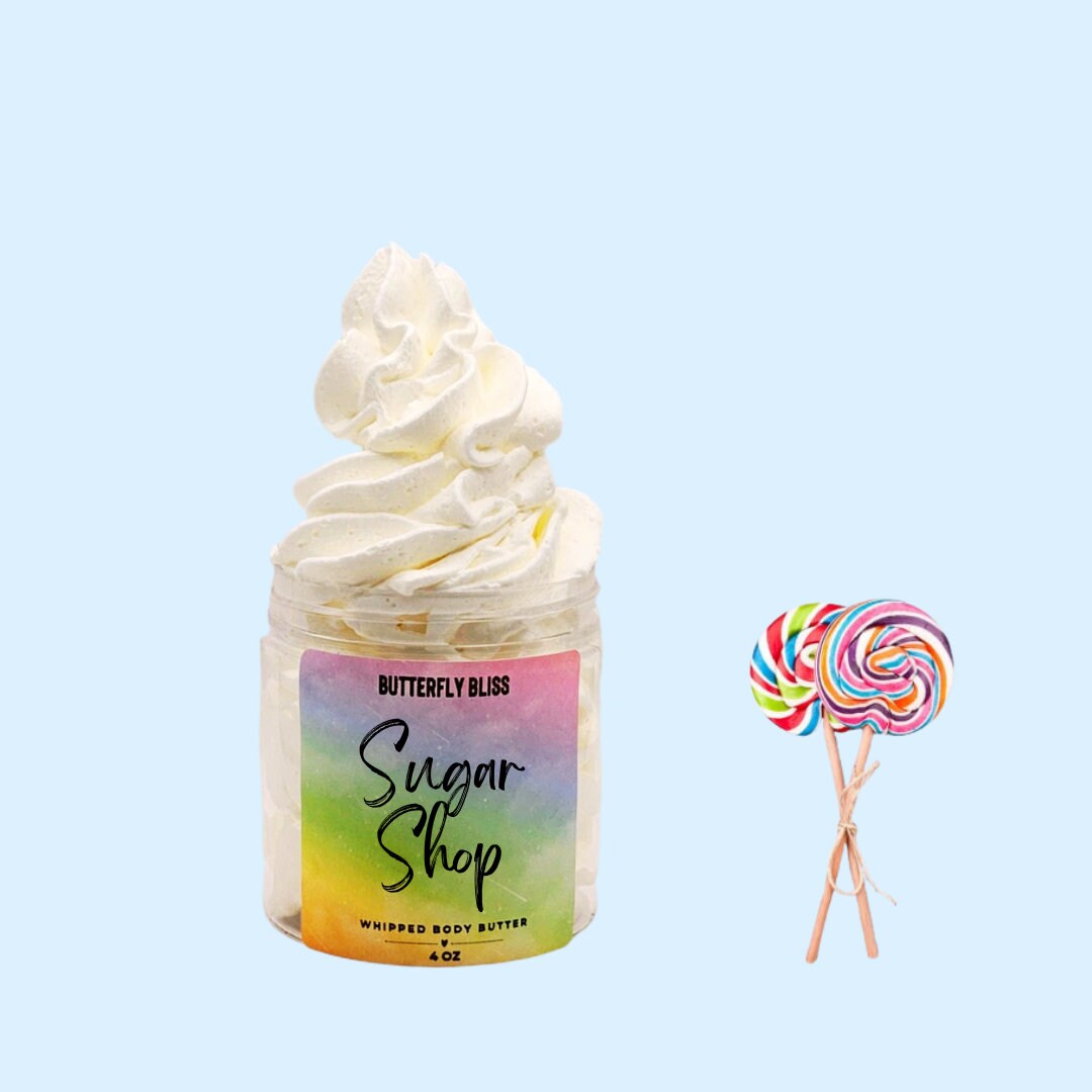 Handmade body butter |candy body butter | whipped thick lotion | lotion for dry itchy skin | body lotion for kids | teen gift idea | lotion