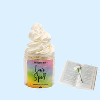 body moisturizer | love spell body butter | holiday gift | christmas gift | body butter organic | body butter jars | body butter 4 oz