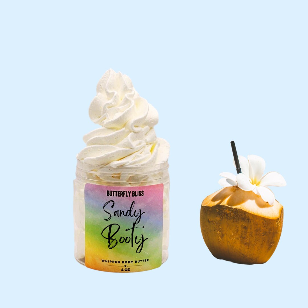 Whipped Body Butter, Beach Lotion, Birthday gift ideas, Natural Body Cream, Moisturizing Hand Lotion Gift For Her, Bath and Beauty, Cream