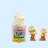 Vanilla Ice Cream Body Butter, Ice Cream Lotion, Sweet Body Butter, Ice Cream Gift, Ice Cream Party Favors, Vanilla Lotion, Vanilla Scented