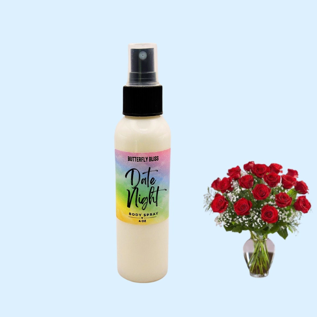 Date Night Gift Idea Jasmine and Vanilla Body Perfume Spray best seller gift idea for girlfriend and friend