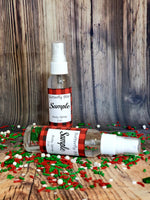Christmas Scented body spray sample sets