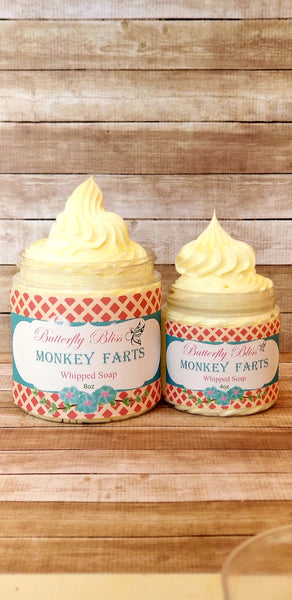 Monkey Farts Whipped Soap