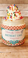 Birthday Cake Whipped Soap
