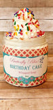 Birthday Cake Whipped Soap