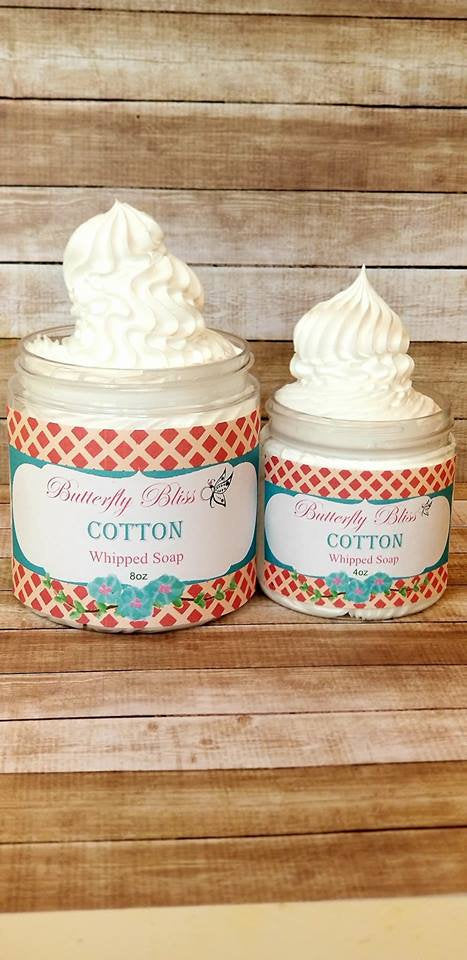 Cotton Whipped Soap