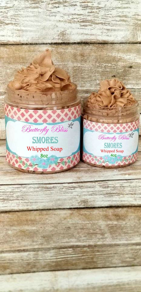 S'mores Whipped Soap