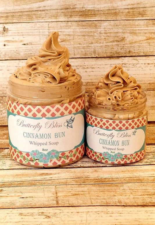 Cinnamon Bun Whipped Soap