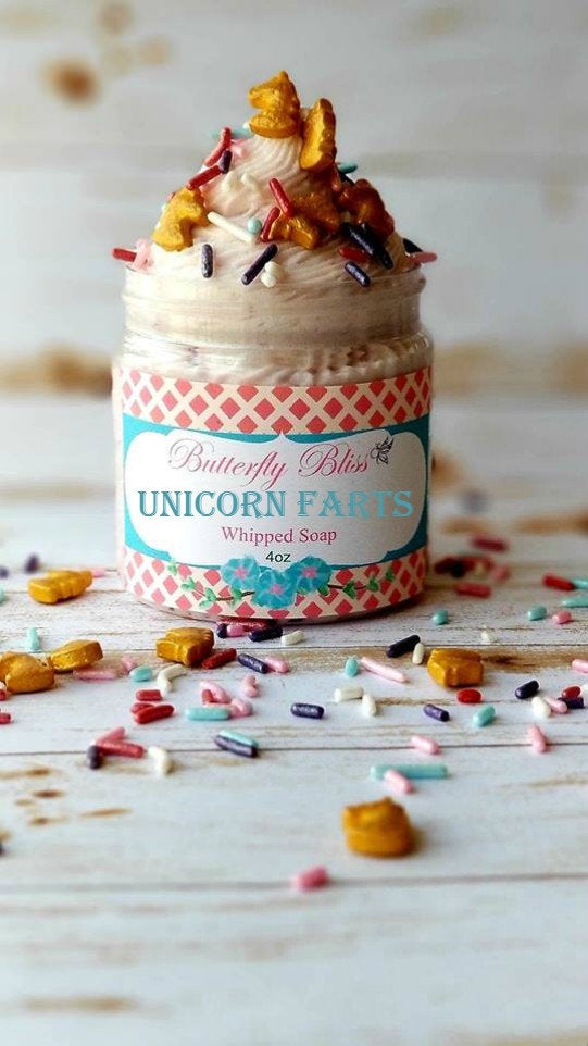 Unicorn Farts Whipped Soap