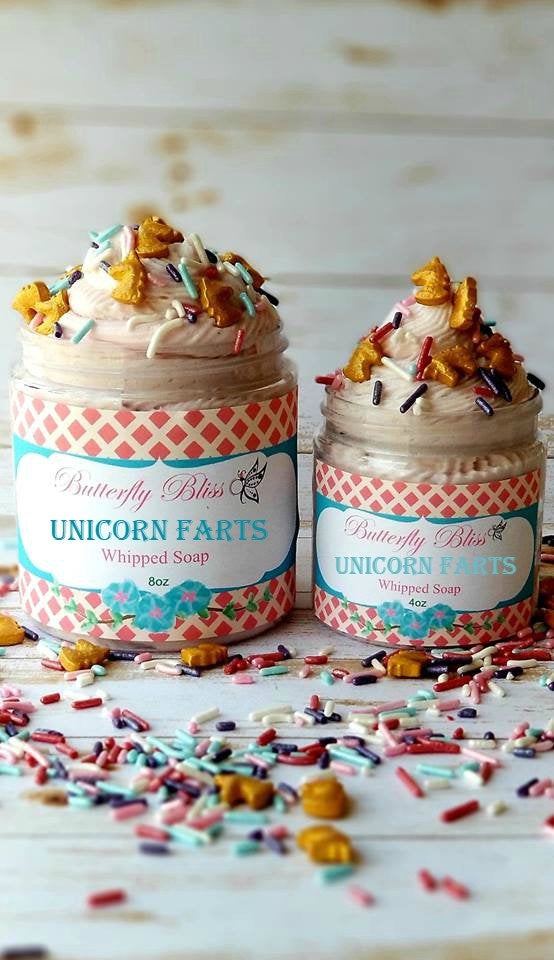 Unicorn Farts Whipped Soap
