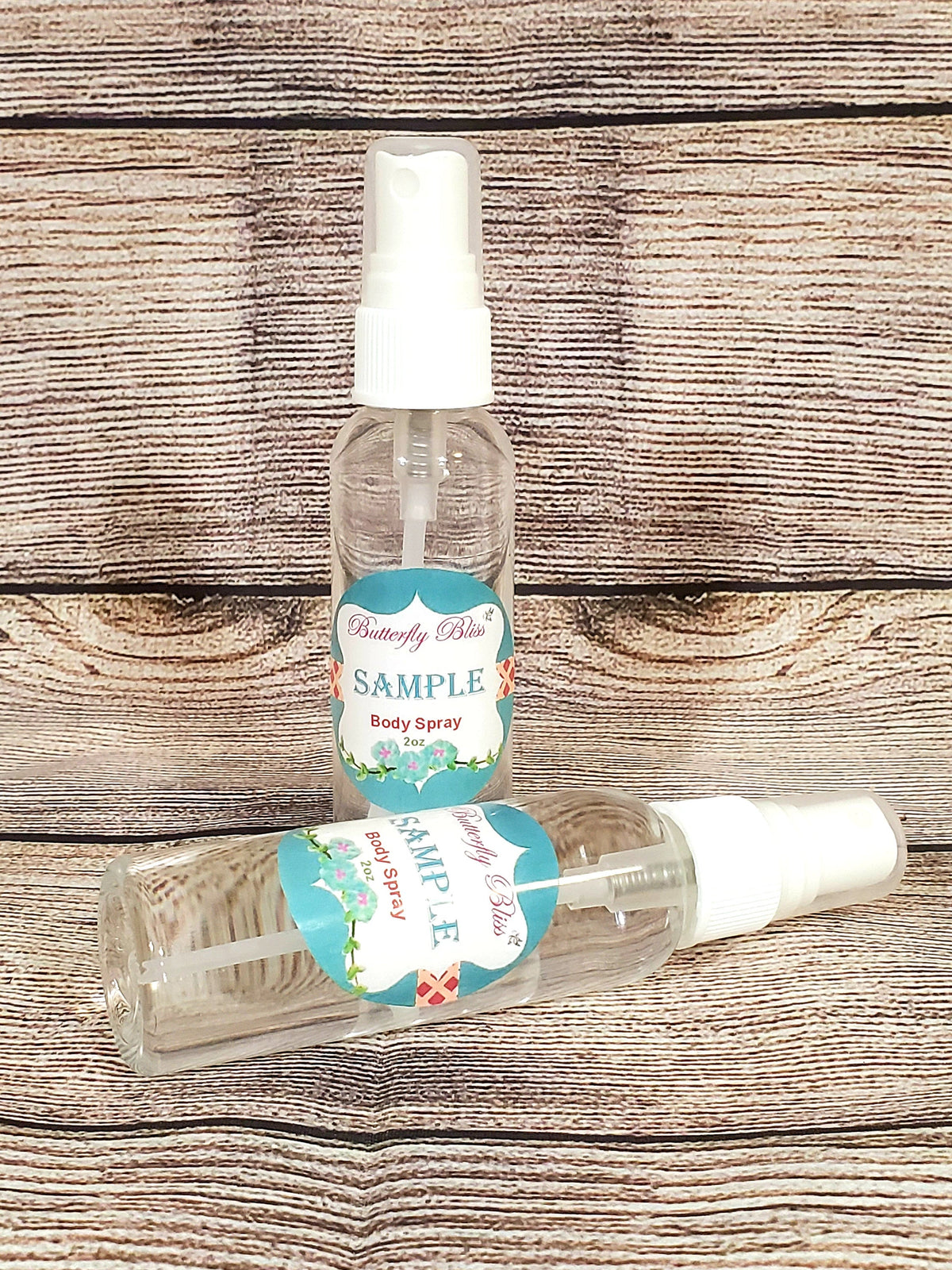 Body spray sample sets