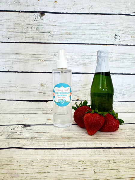 Strawberries and Champagne Body Spray Butterfly Bliss Products