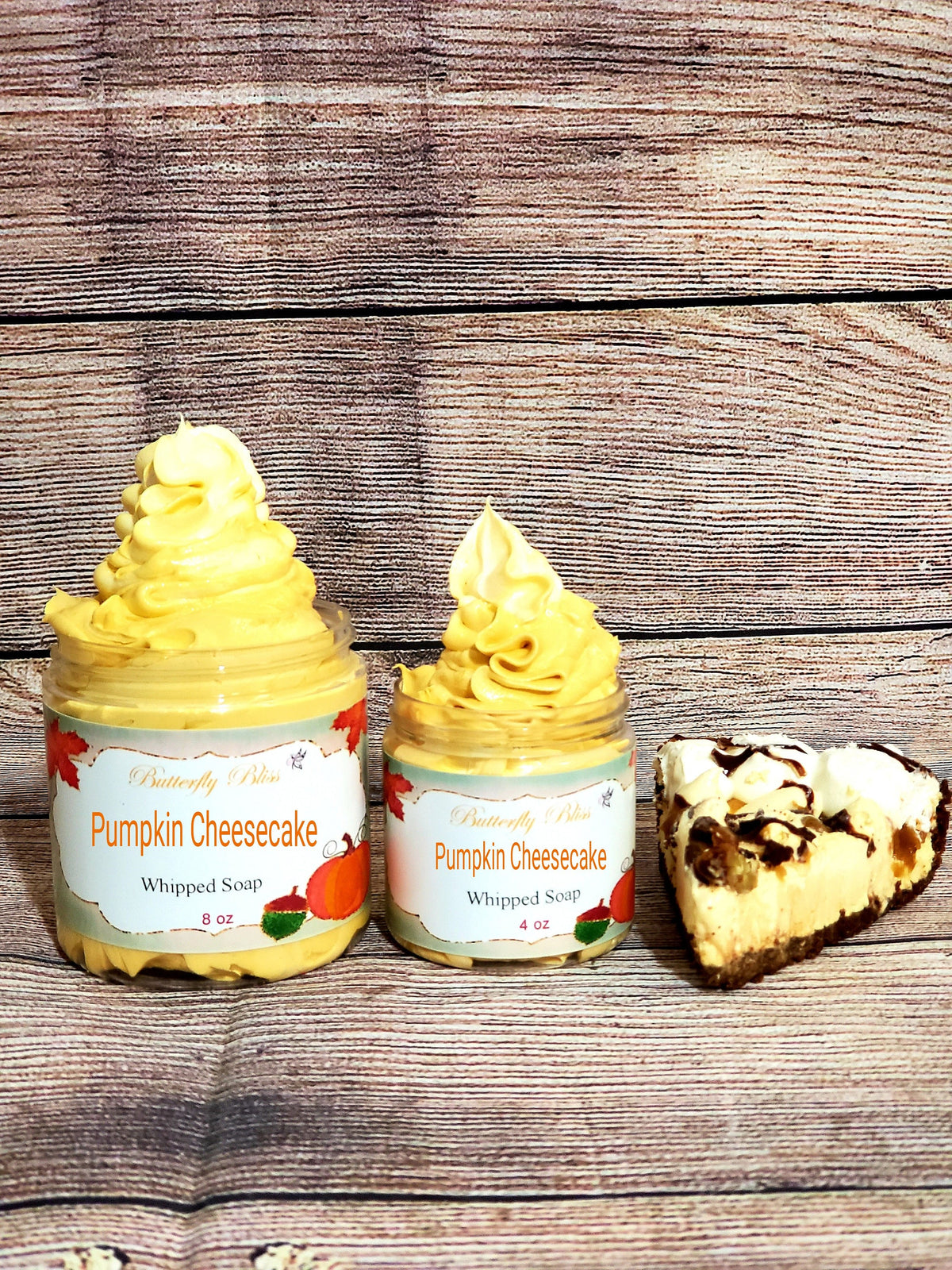 Pumpkin Cheesecake Whipped Soap