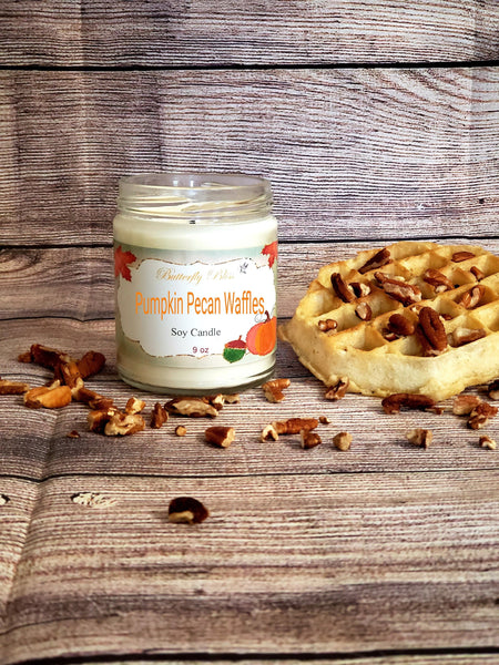 Pumpkin Pecan Waffles Soy Candle