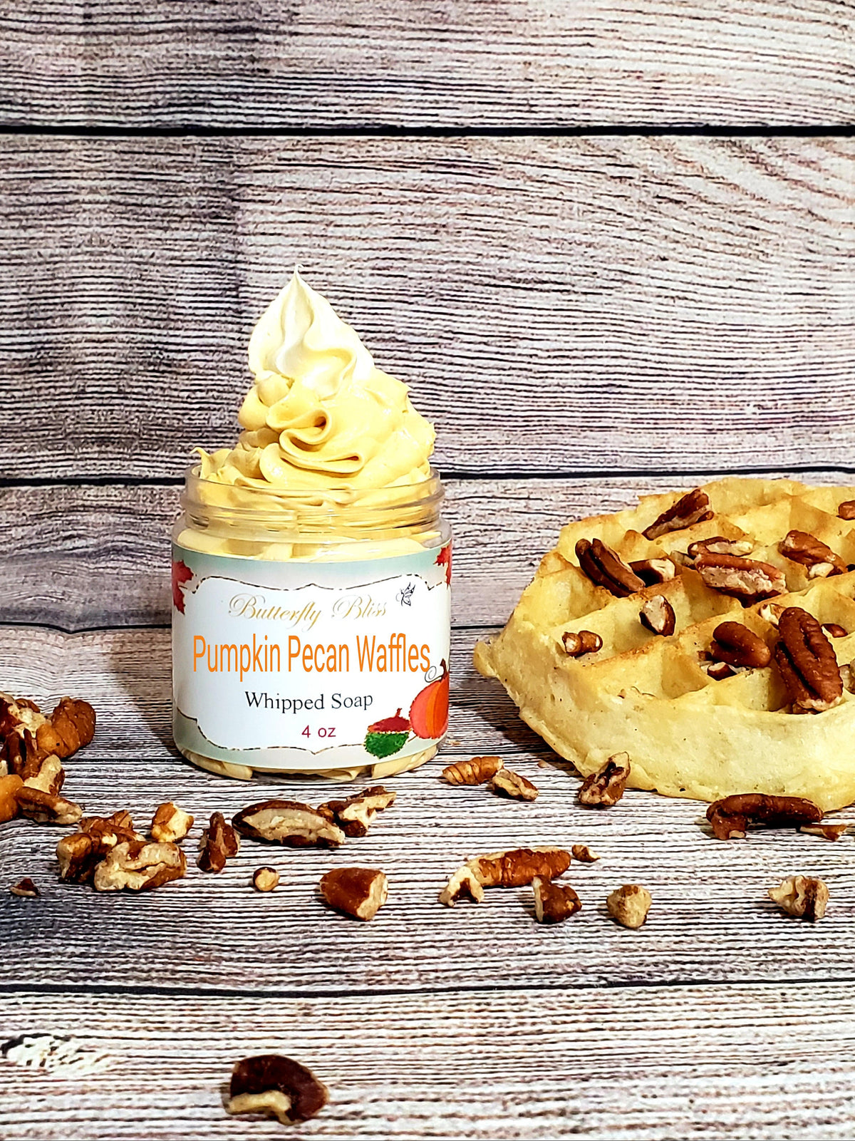 Pumpkin Pecan Waffles Whipped Soap