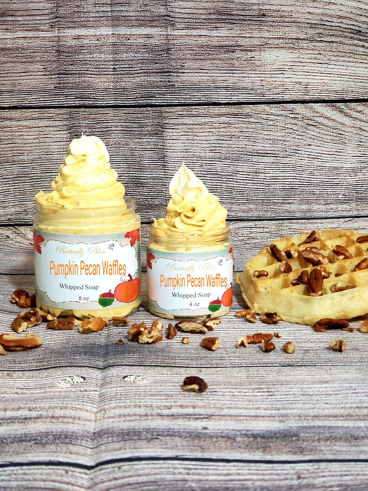 Pumpkin Pecan Waffles Whipped Soap