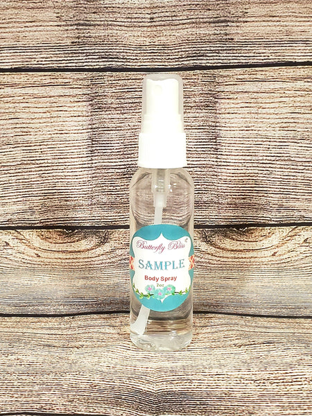 Mist Sample Body spray sample sets – Butterfly Bliss Products