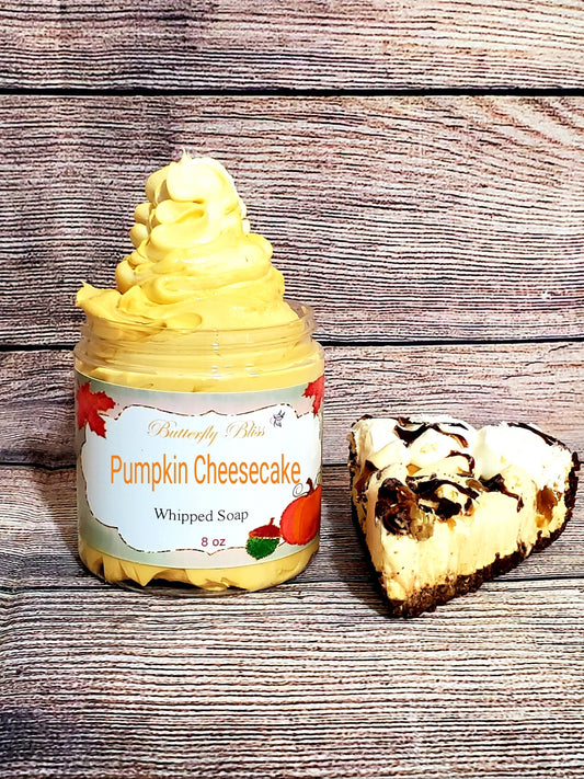 Pumpkin Cheesecake Whipped Soap