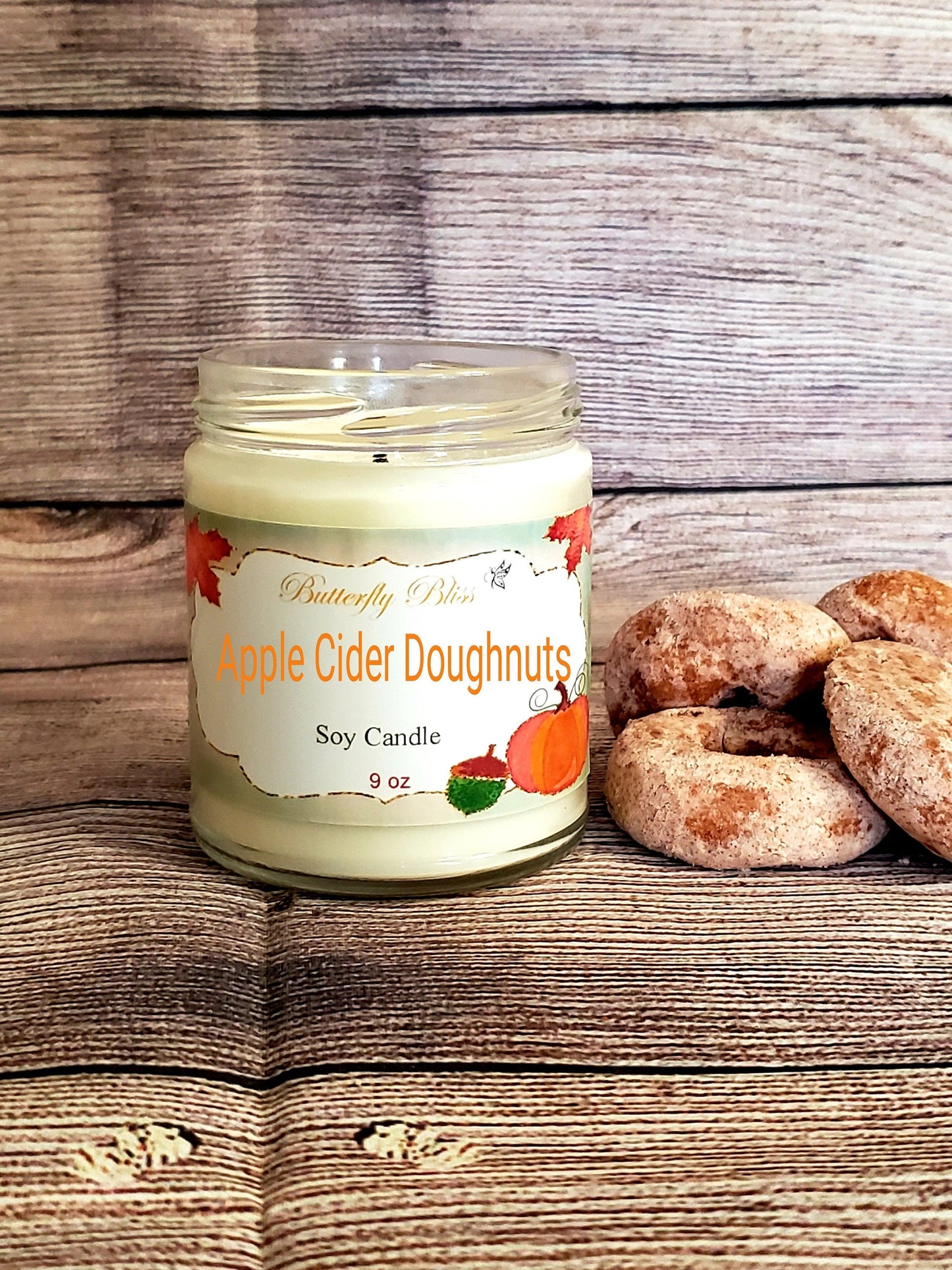 Apple Cider Doughnut Soy Candle