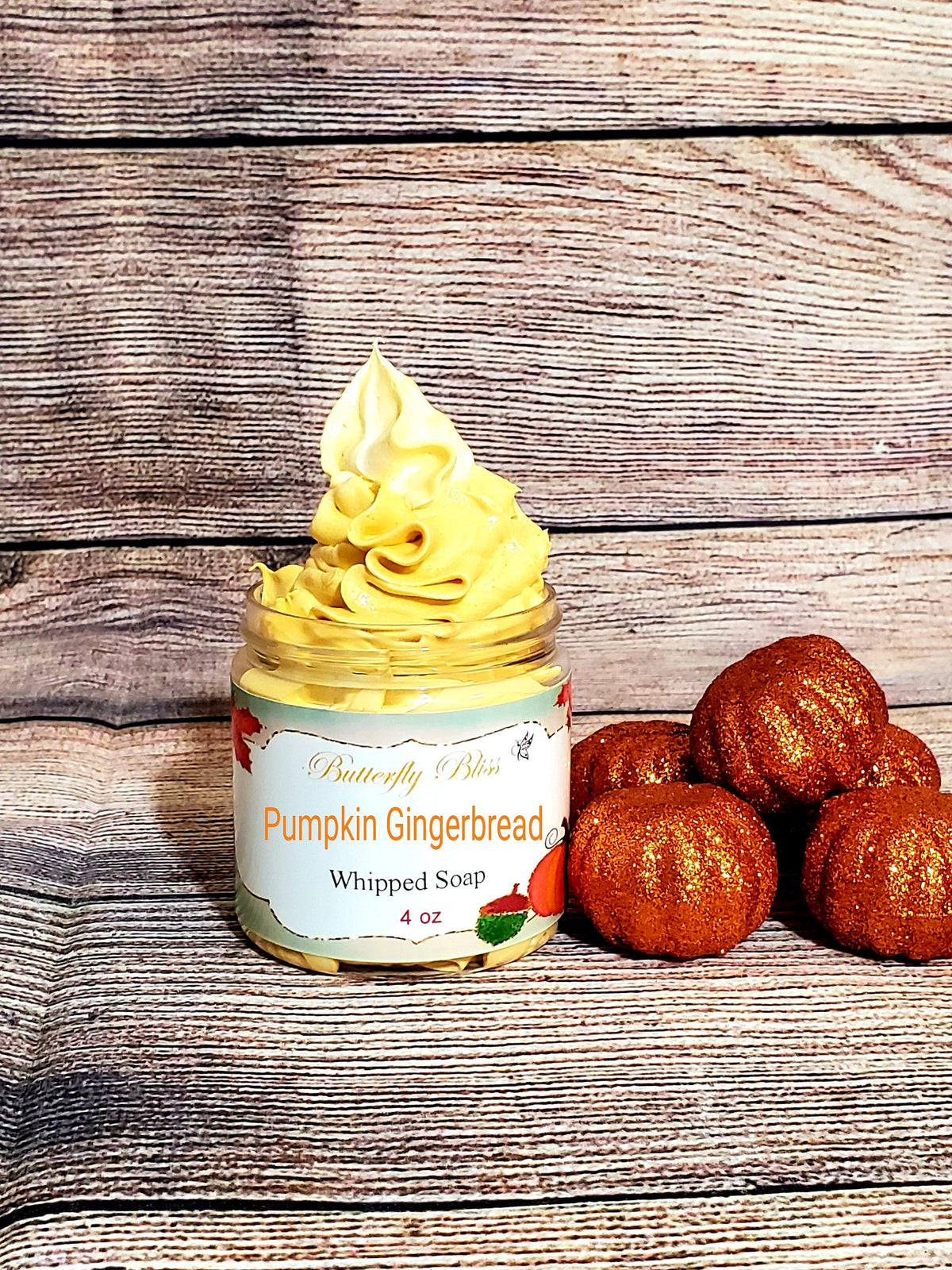 Pumpkin Gingerbread Whipped Soap
