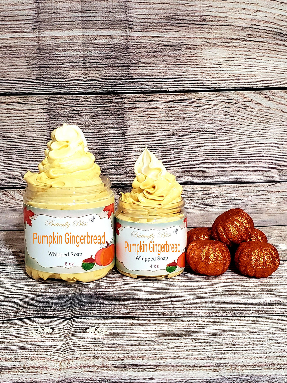 Pumpkin Gingerbread Whipped Soap